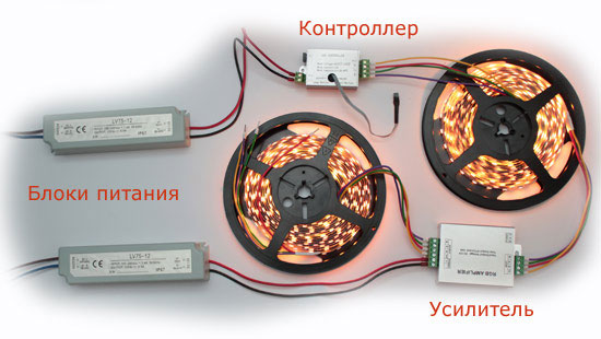 Светодиодная лента мигает, мигает, гаснет или гаснет - как найти и устранить причину.