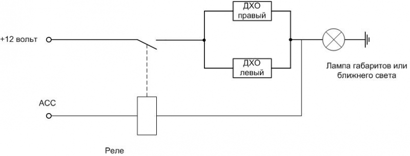 Voltage identifier схема подключения